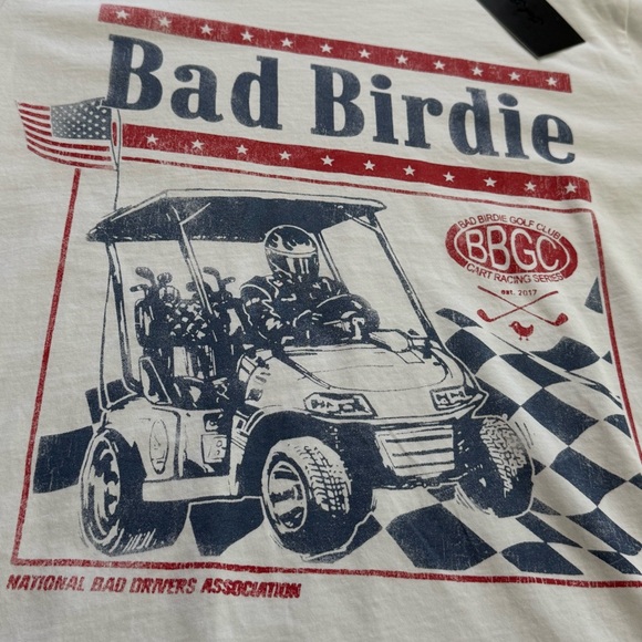 Bad Birdie Men’s Speedway Series Graphic Tee Crew Neck Short Sleeve New - Picture 3 of 6